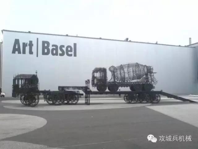 比利时艺术家激光雕镂的1:1重型工程机械，惊世之作