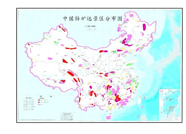 中国银矿分布图片