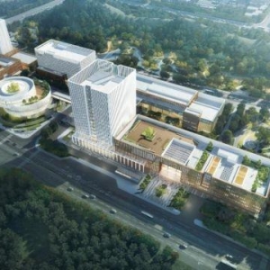 武汉大学重离子医学中心项目主体结构封顶