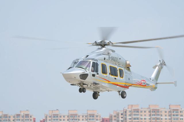 国产AC352型直升机研制成功，填补这一范畴空缺