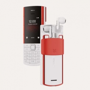 HMD 发布三款诺基亚功能手机，其中一款内嵌真无线耳机