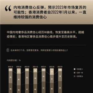 中国奢侈品市场今年或重回快车道，线上购买渠道集中度增加
