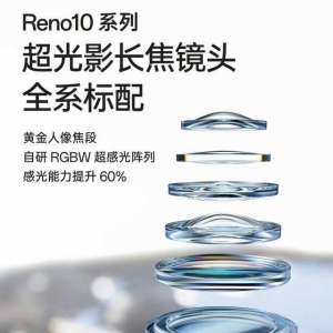 长焦镜头+超光影算法，OPPO Reno10 系列全系标配