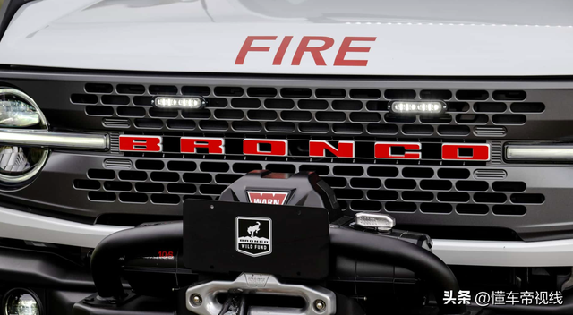 新车 | 福特官改Bronco消防批示车亮相，国产版Bronco将于明年公布