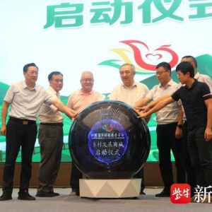 南京举办农副产品拍卖会，江苏省乡村发展基金会启动“乡村发展线上商城”