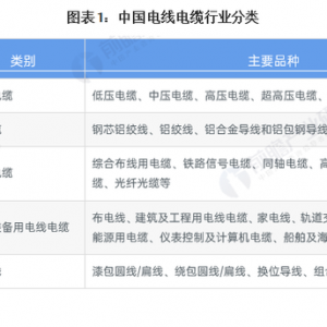 预见2023：《2023年中国电线电缆行业全景图谱》