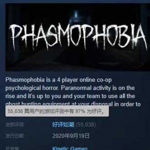 如何评价游戏《恐鬼症（phasmophobia）》？