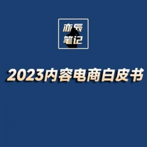 2023内容电商白皮书【48页完整版】